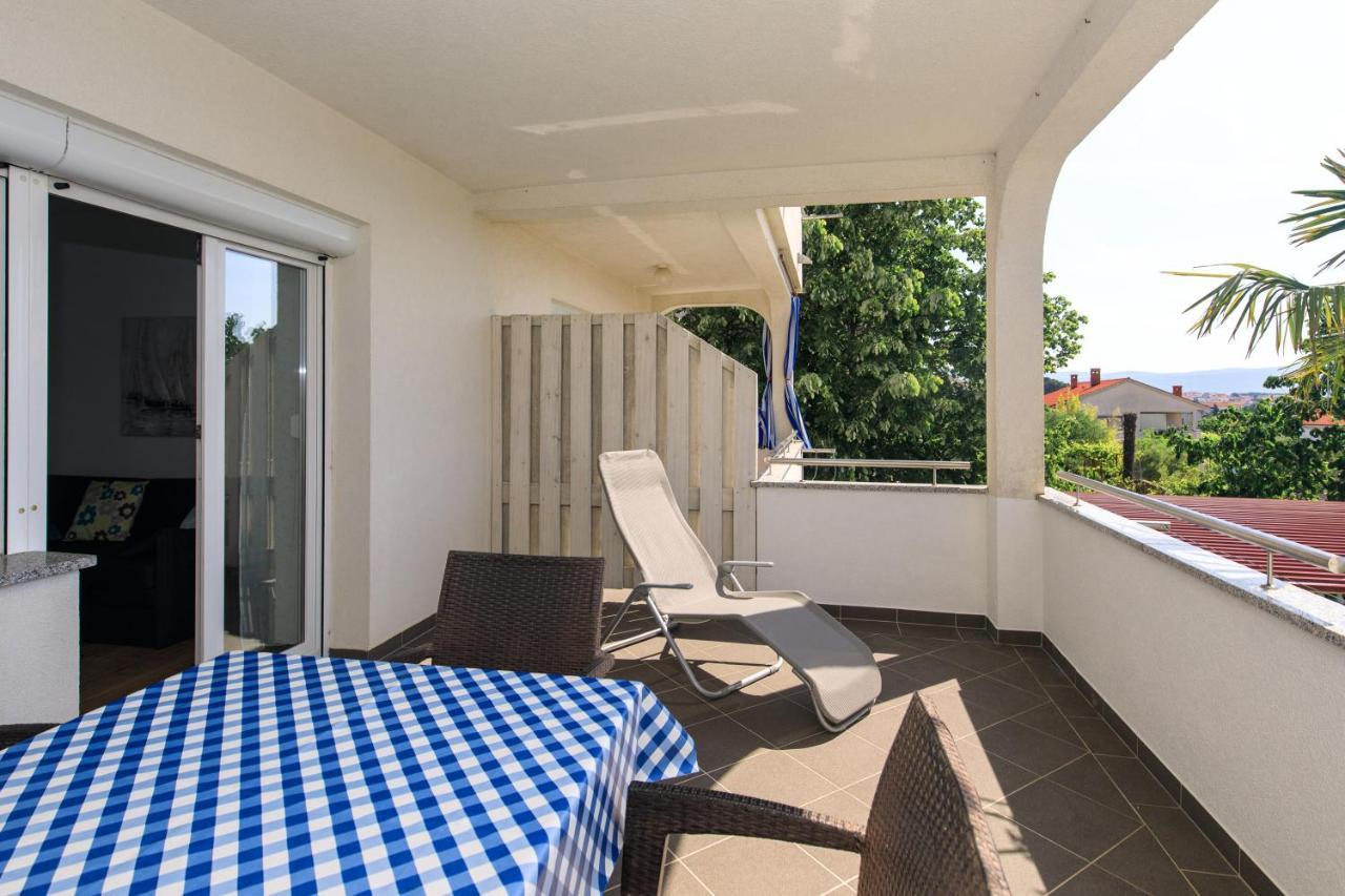Apartments Oleander Krk Town Dış mekan fotoğraf